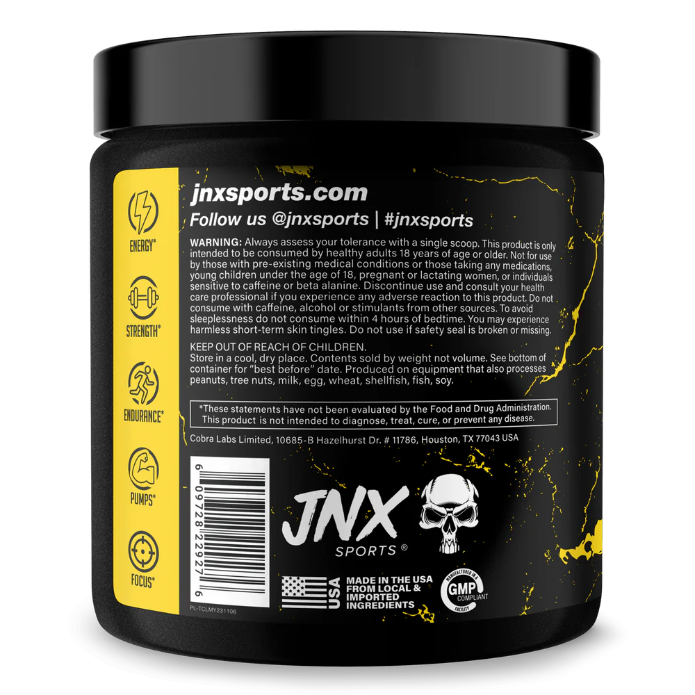 JNX SPORTS THE CURSE LEMON RUSH 50 SERV