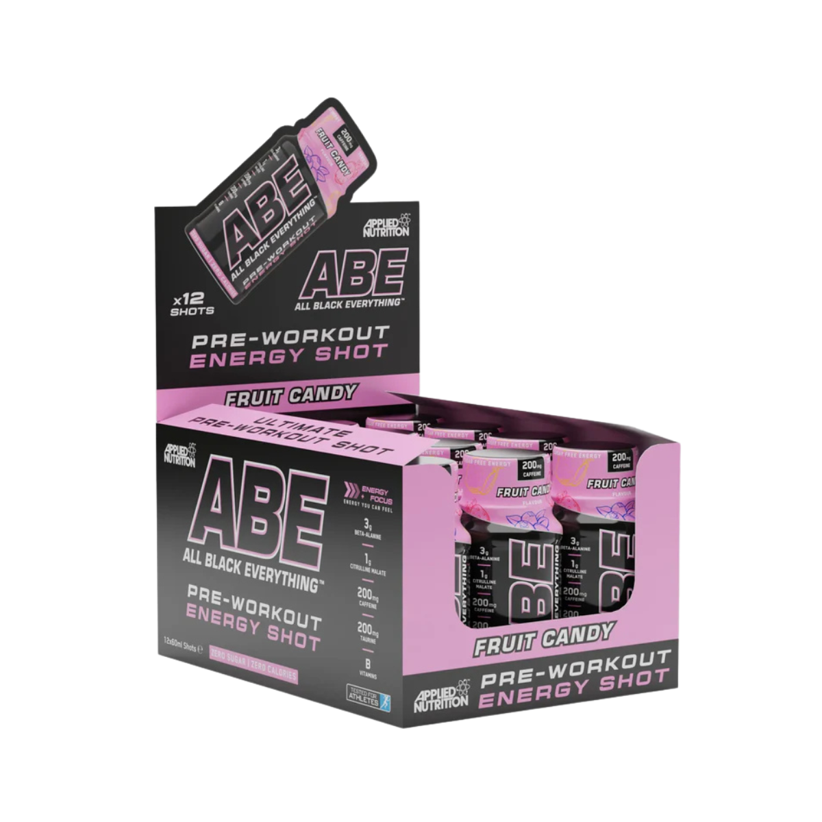 حلوى الفاكهة المطبقة ABE SHOT 60 مل × 12