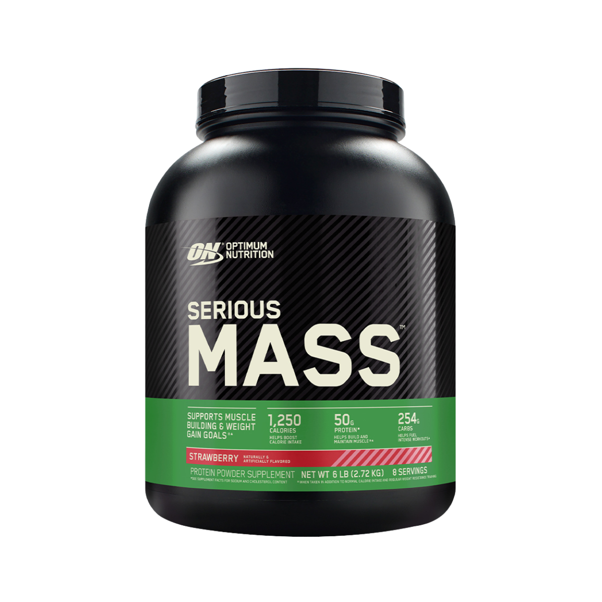 ON SERIOUS MASS STRAWBERRY 6LB