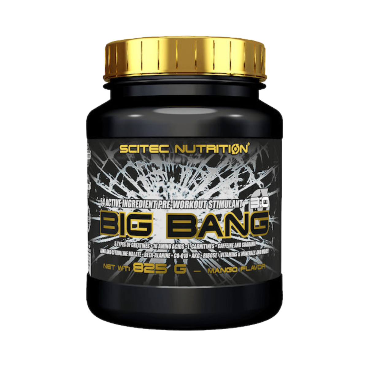 SCITEC BIG BANG 825G ORANGE FLAVOR