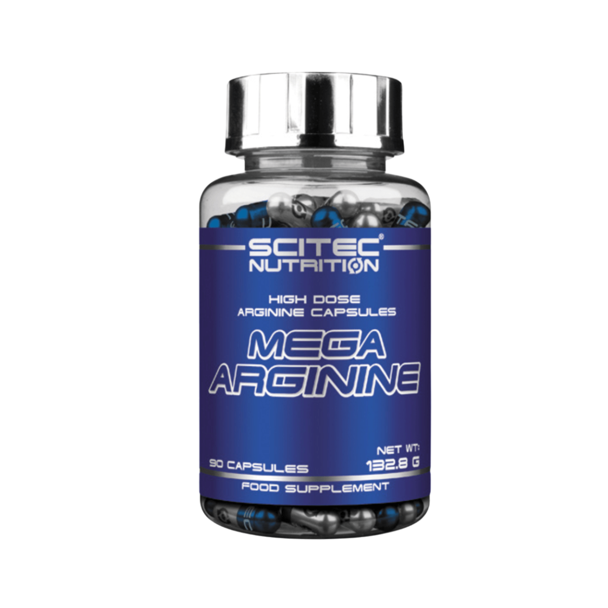 SCITEC MEGA ARGININE 90 CAPS