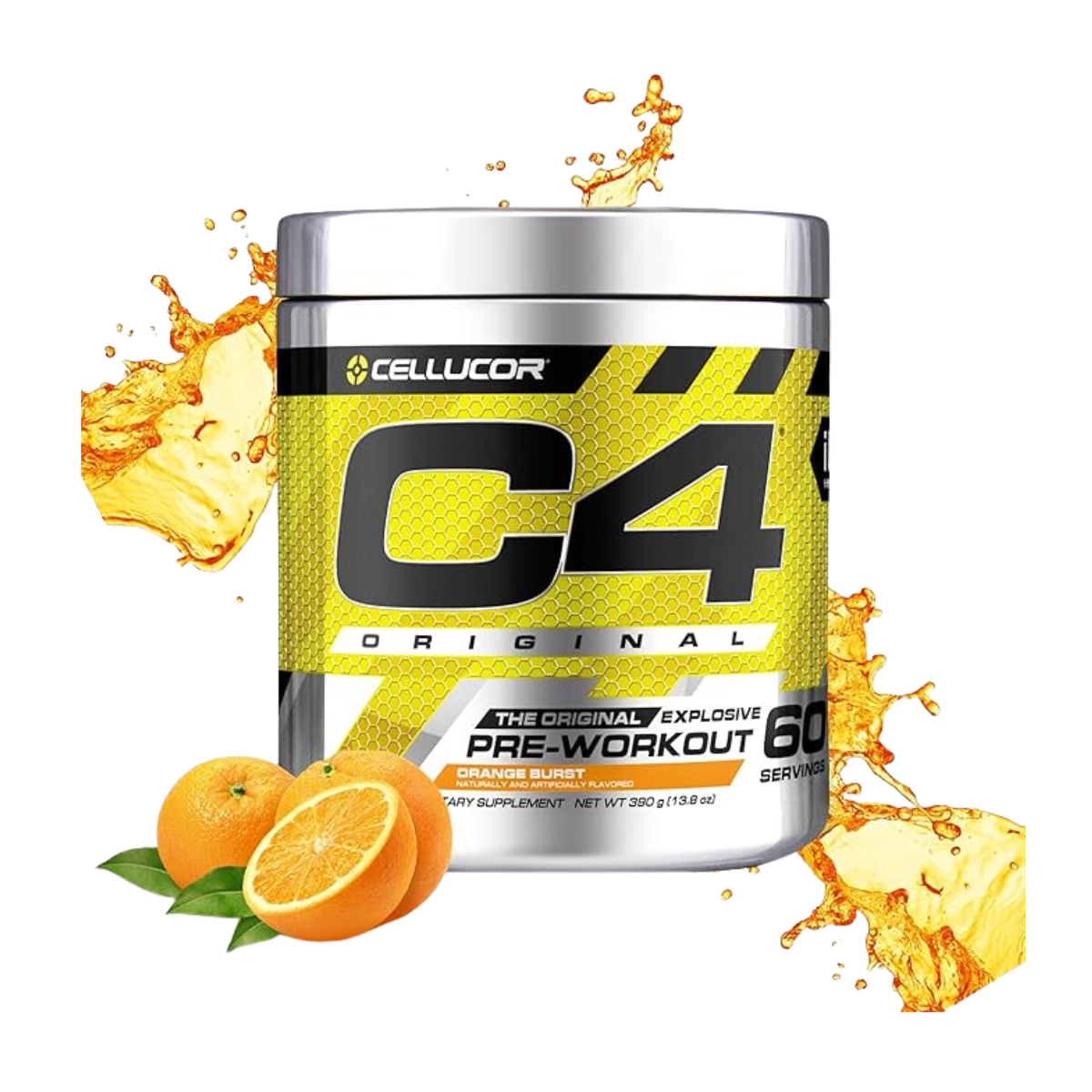 CELLUCOR C4 ORIGINAL ORANGE BURST 60 SERV