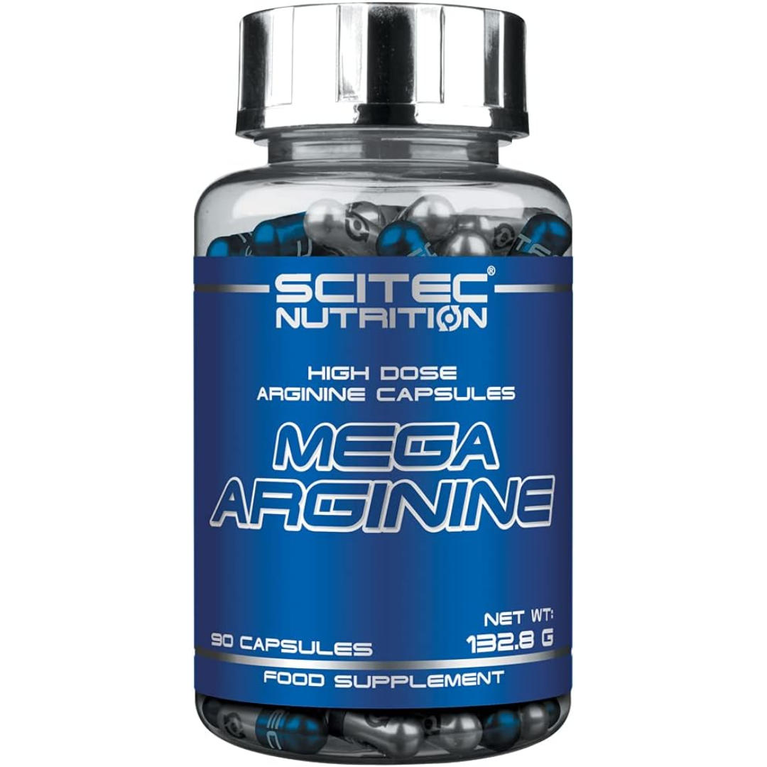 SCITEC MEGA ARGININE 90 CAPS.