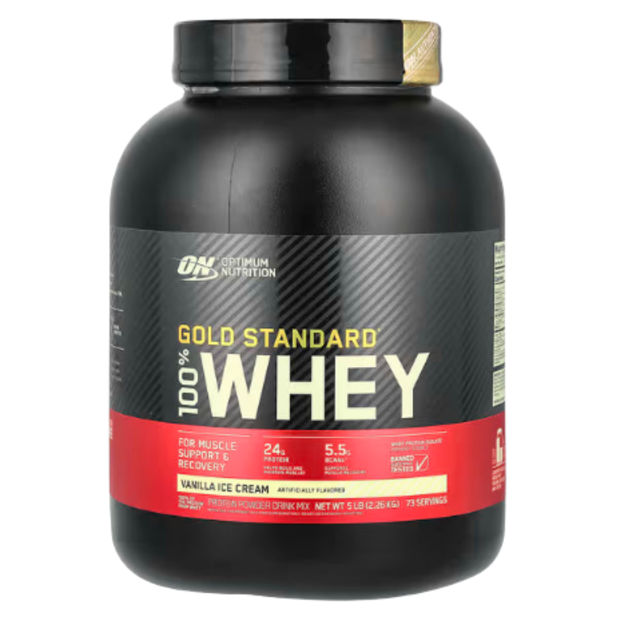 ON WHEY GOLD STANDARD VANILLA ICE CREAM 5LBS
