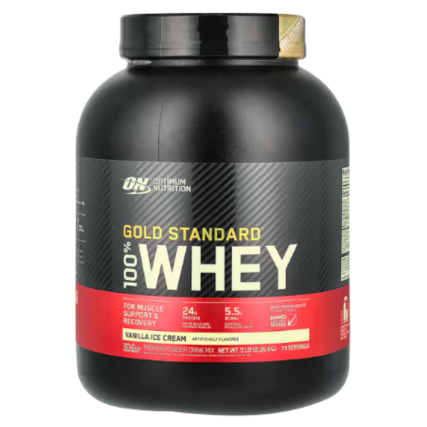ON WHEY GOLD STANDARD VANILLA ICE CREAM 5LBS