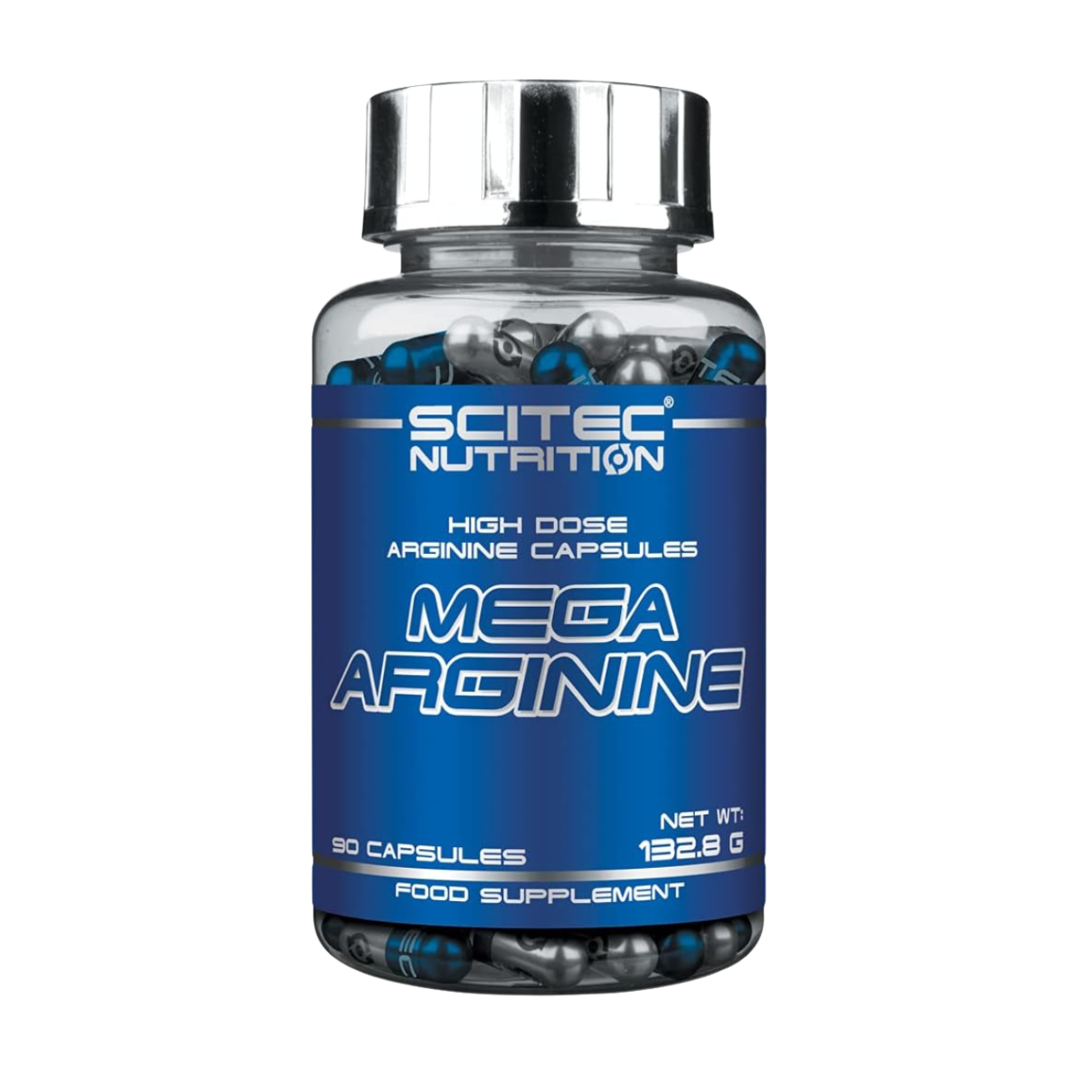 SCITEC MEGA ARGININE 90 CAPS.