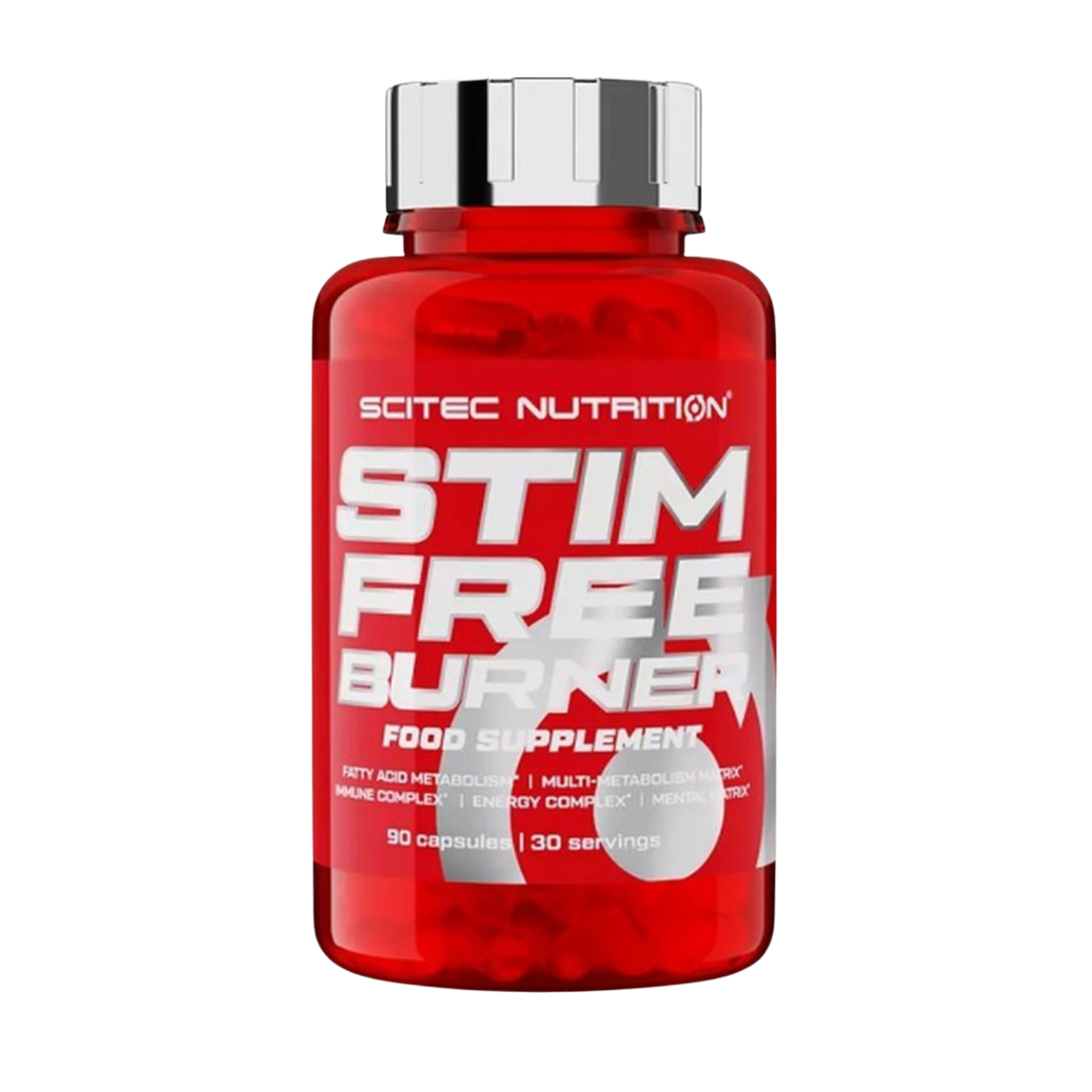 SCITEC STIM FREE BURNER 90 CAPS.